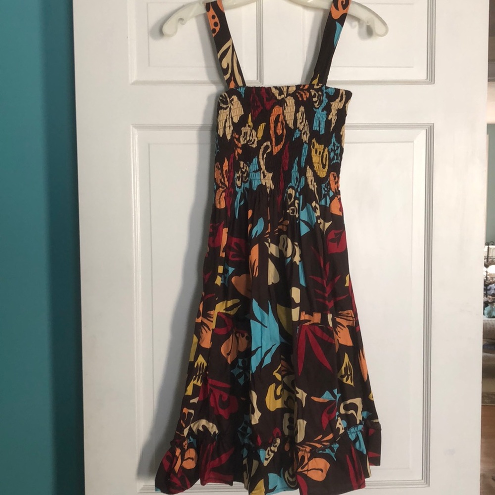 CYN Hawaiian print sleeveless dress